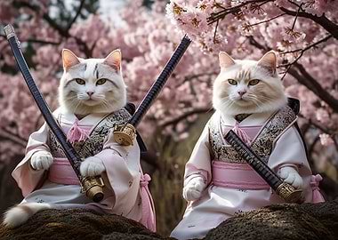 samurai cat