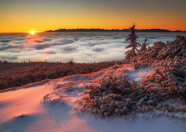 Sunrise in Poland