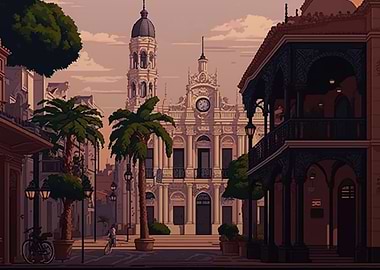 Jerez Pixel art