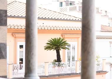 Amalfi Pastel Palm View 1