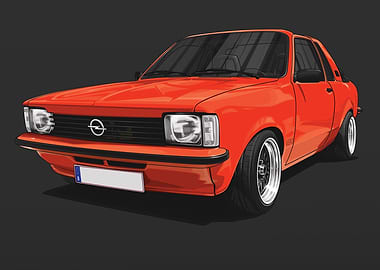 Opel Kadett C Aero Black