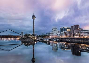 Dusseldorf Skyline Germany