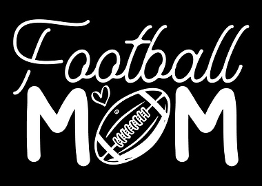 Football Women Mom