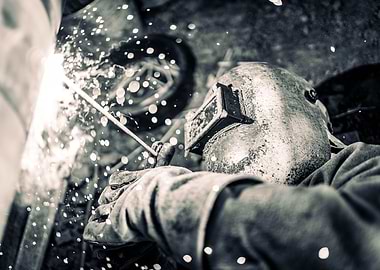 High contrast Welding