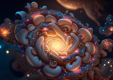 Fantastic dreamy flower