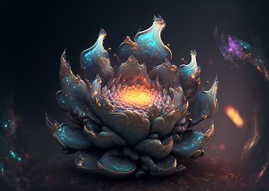 Fantastic dreamy flower