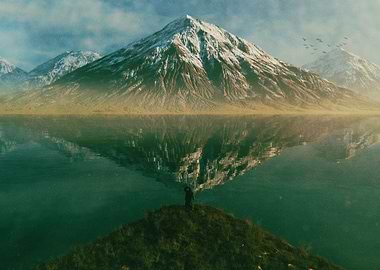 Beautiful Mountain Scene 3