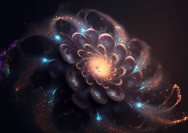 Fantastic dreamy flower