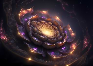 Fantastic dreamy flower