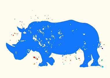 Rhinoceros Art