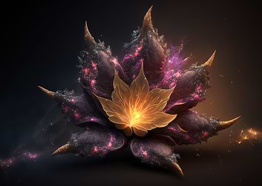 Fantastic dreamy flower