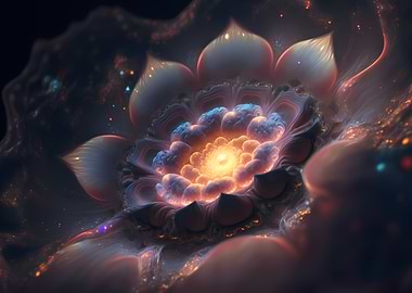 Fantastic dreamy flower