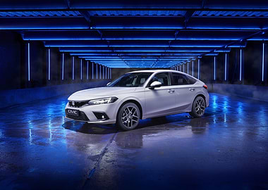 Honda Civic Car Neon