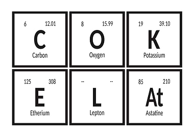 Cokelat Table of Elements