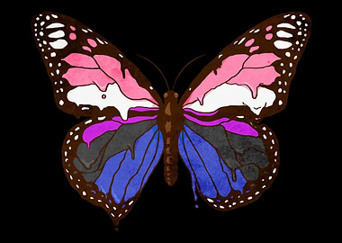 Gender Fluid Pride Flag