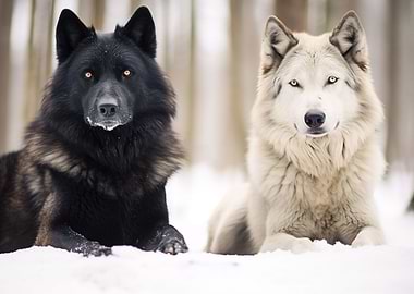 Wolf Pair