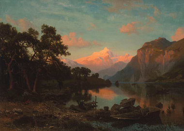 Lake Lucerne 1858 Albert