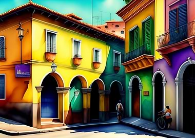 South America Old Town