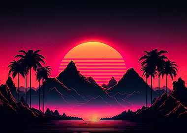 Synthwave Landscapes