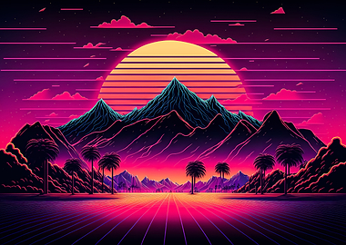 Synthwave Landscapes