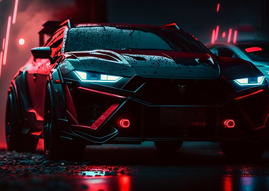 Sportcar front lights