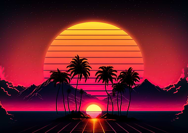 Synthwave Landscapes