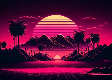 Synthwave Landscapes