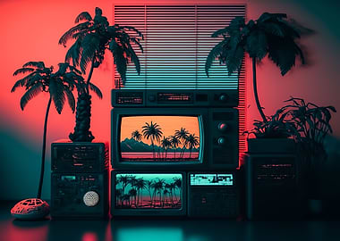 Vaporwave Retrovision