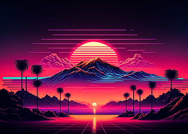 Synthwave Landscapes