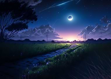 Night Sky With Stars