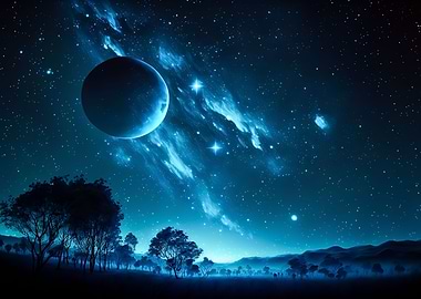 Night Sky With Stars