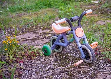 Traveling on a tricycle