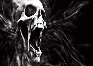 Angry Night Skull Two