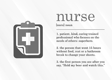 Funny Nurse Definition