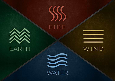 4 Elements Stone Carving