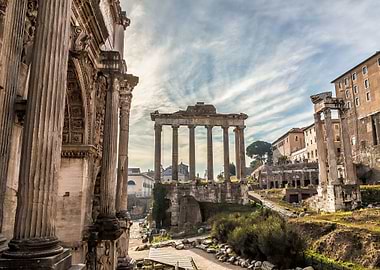 Rome Forum Romanum Italy