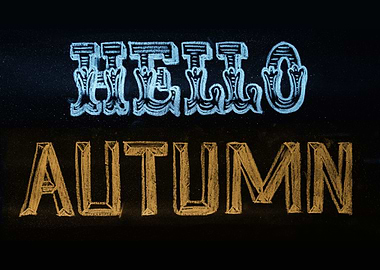 Hello Autumn