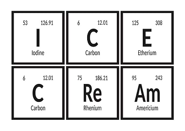 Elements of Ice Cream