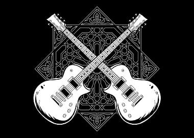 Electric Guitar Pattern