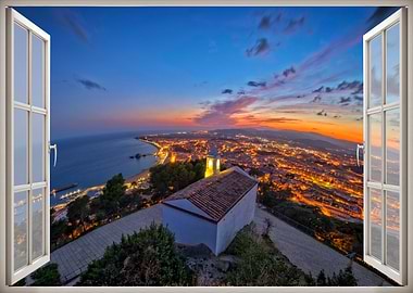 Window view hermitage