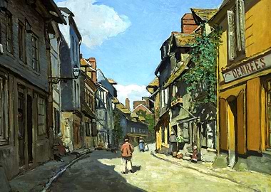 Rue de la Bavole by Monet