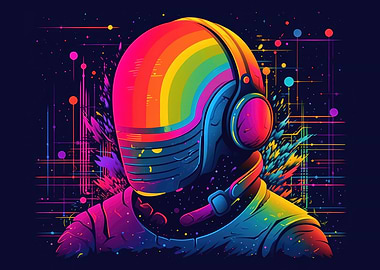 Abstract and retro future