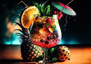 Pina Colada Cocktails