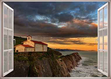 Window view hermitage