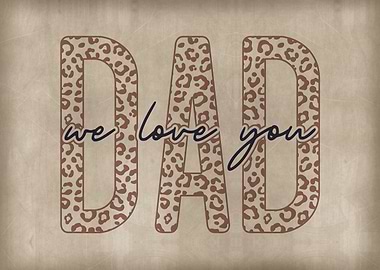 Leopard print Dad