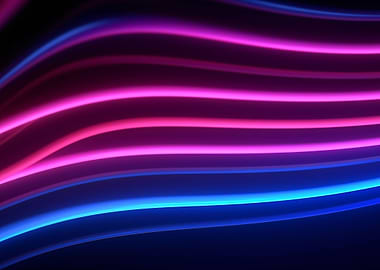 Neon pink blue colors