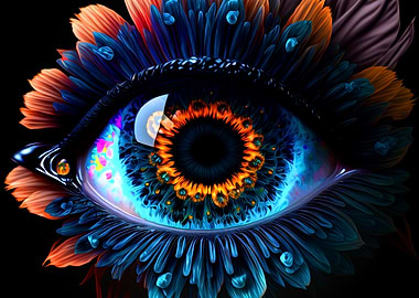 Colorful Eye