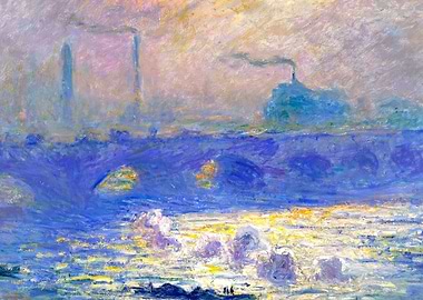 Waterloo Bridge by Monet