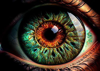 Colorful Eye