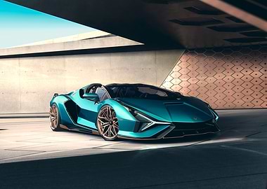 lamborghini sian Roadster